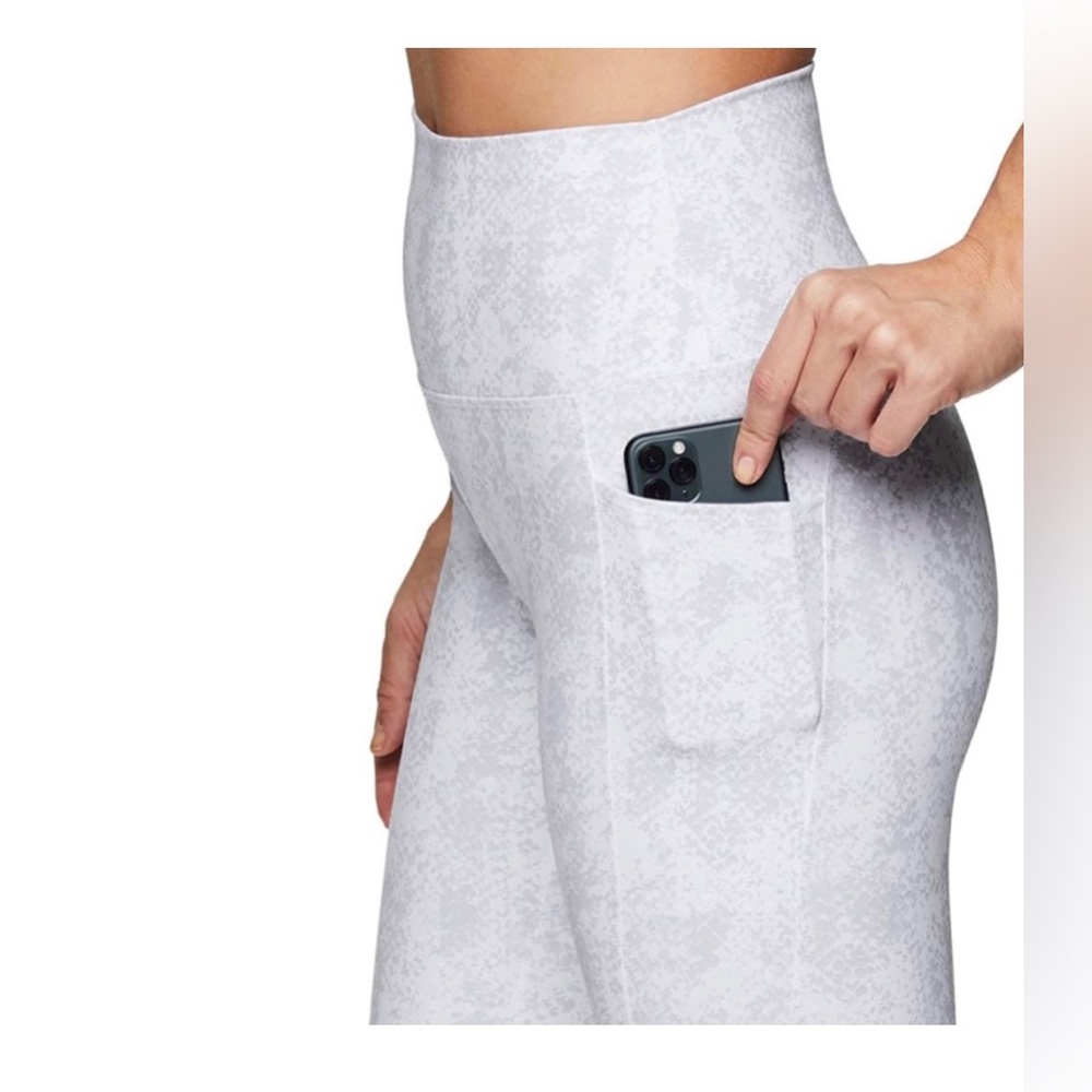 RBX Women's Snakeskin Super Soft Tech Pocket Legging M - Picture 3 of 10